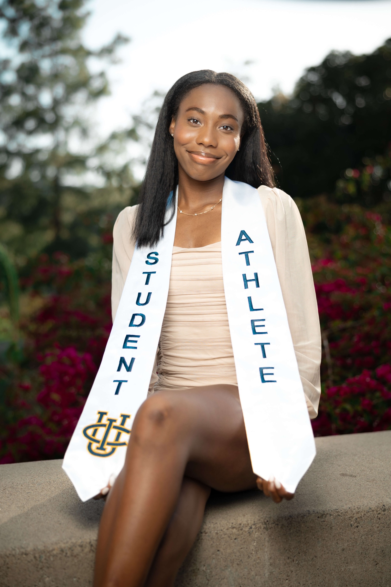 Outdoor graduation photo