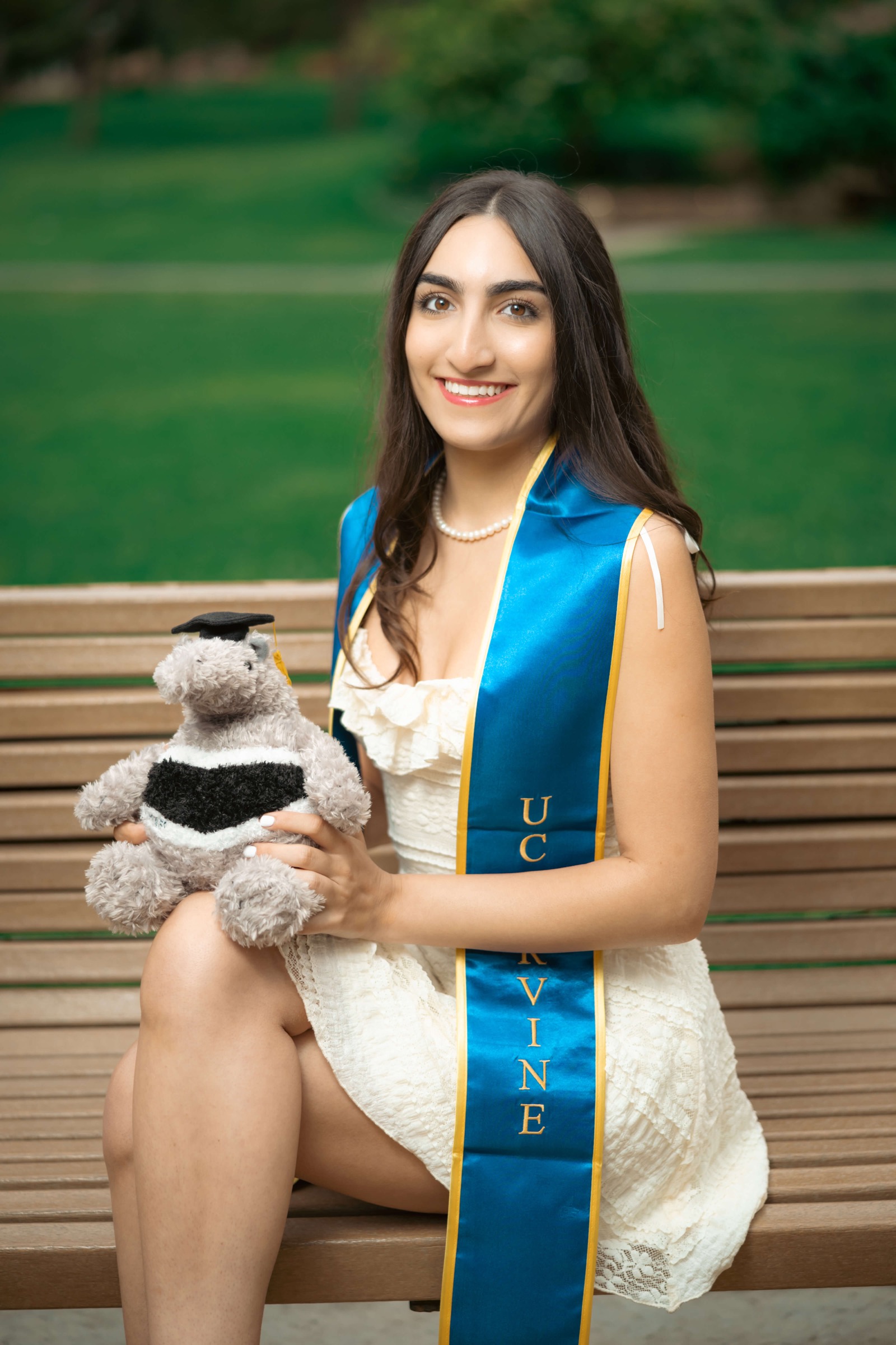 Cap and gown portrait