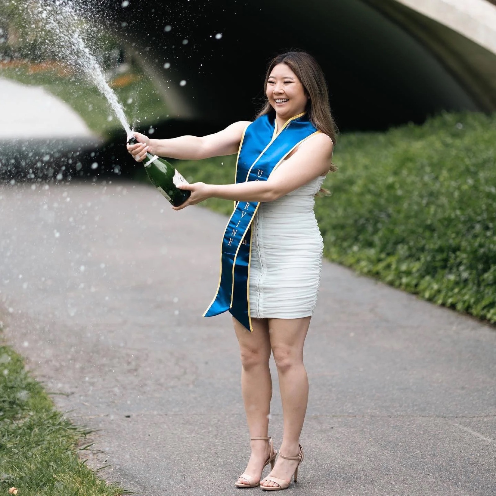USC graduation portrait
